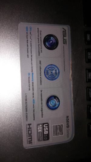 Notbook Asus Intel i5