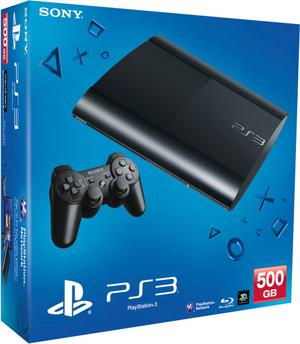 PLAYSTATION PS3 SLIM 500GB CON 40 JUEGOS HASTA 12 PAGOS!!!!