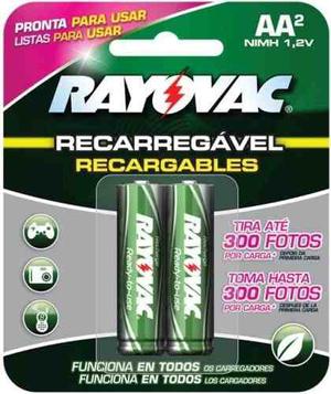 Pila Recargable Aa mah Rayovac Ventas Por Mayor