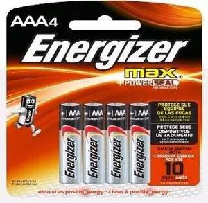 Pilas Alcalinas Energizer Max Power Seal Aaa Blister 4