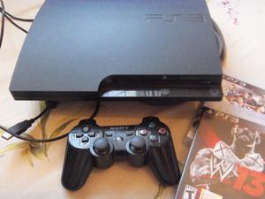 Play 3, con 1 joystick, 2 juegos, cables, 160 gigas,