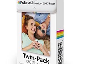 Polaroid zink paper
