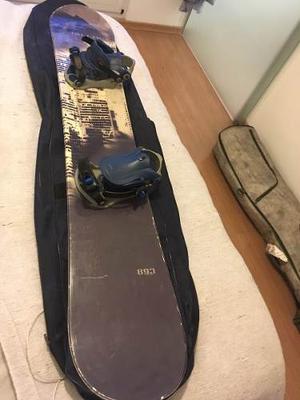 Tabla De Snowboard 168 Cm Freeride Con Funda