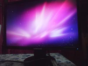 VENDO MONITOR SAMSUNG LCD 19" WIDE SCREEN "IGUAL A NUEVO"