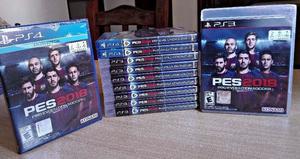 Vendo PES 18 PS4 ORIGINALES NUEVOS