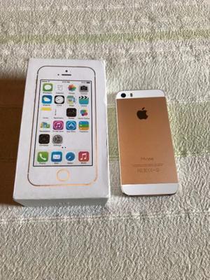 Vendo iPhone 5S Gold 16g LTE -Liberado de fábrica-
