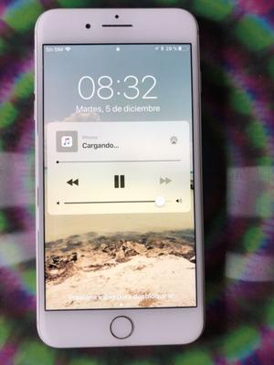 iPhone 7 Plus 128 g, color Silver, en Garantía. IMPECABLE