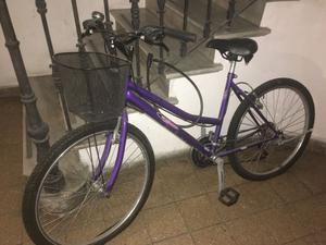 Bicicleta con cambios