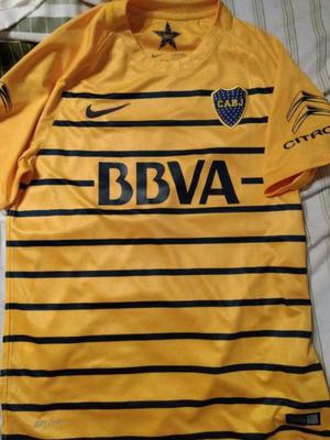 Camiseta Boca Jrs  suplente M venta/canje/permuto