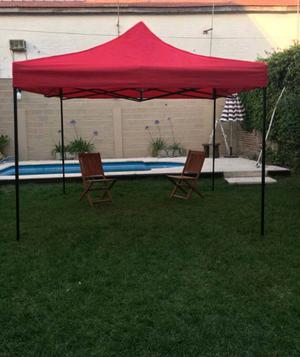 Gazebos hierro nuevos azul o rojo