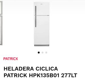 HELADERA PATRICK 3 MESES DE USO