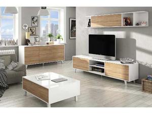 Mueble Tv - Vajillero -mesa Ratona Oferta Única Megacell