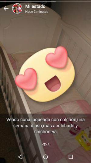 Vendo cuna 