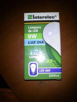 Vendo foco LED 9w luz fria Interelec. Precio no negociable.