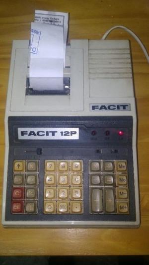 calculadora electronica facit 12p