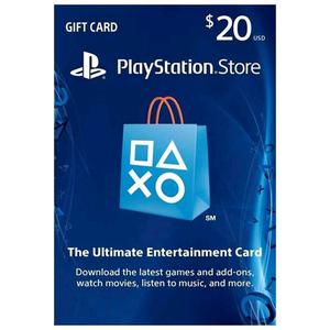 $20 Play station store Gift Card -PS3/PS4/PS Vita (digital