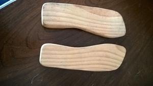 Bases de madera para sandalias