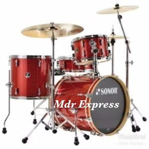 Batería Sonor Bop - Hay Stock Roja Mdr Expres