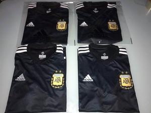 Camiseta Seleccion Argentina Negra Nueva Mundial Russia 