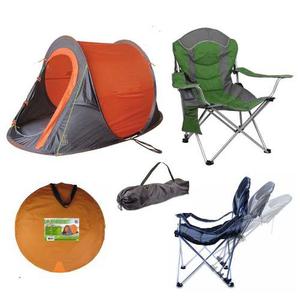 Carpa Autoarmable Automatica + Sillon Camping Reclinable