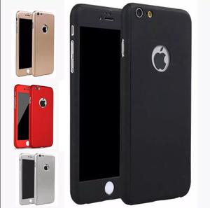 Funda 360 + Vidrio Templado Para Iphone + Plus 6 S