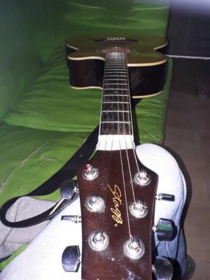Guitarra electroacustica stagg