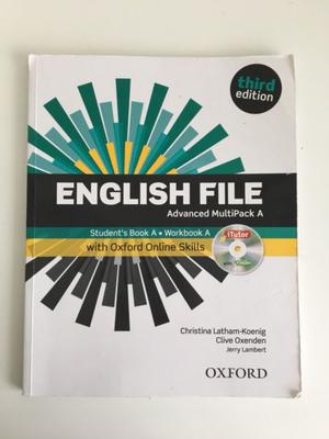 Libro English File third edition advanced multipack A