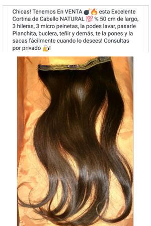 Liquido Ya Cortina de Cabello Natural