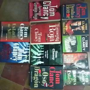 Lote de 11 Libros de Tom Clancy