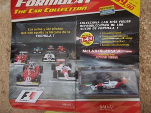 MCLAREN MP 4/4 AYRTON SENNA 1/43 coleccion f1 salvat