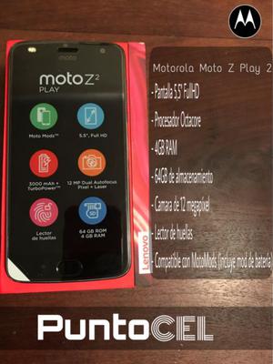 Motorola Moto Z2 Play Nuevo y Libre de fabrica