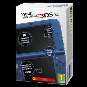 NEW NINTENDO 3DS XL AZUL METÁLICO