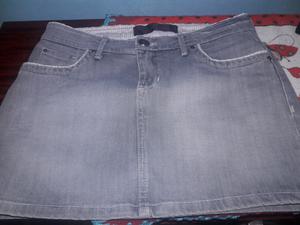 POLLERAS DE JEAN Laundry Talle M