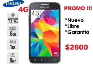 PROMO! Samsung Core Prime 4G:nuevo,libre,con garantia! +