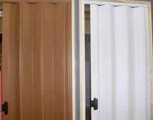 Puerta Plegadiza De Pvc Reforzado Con Traba 70x200