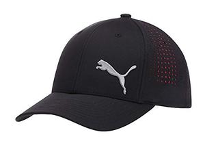 Puma Performance Lazer Cut Perf Hat (pequeño / Medio, Negro