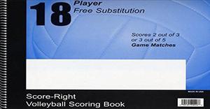Puntuación Voleibol Derecho Scorebook