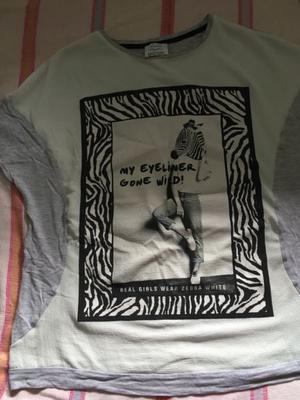 REMERA ESTAMPADA ZARA