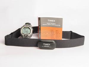 Reloj Timex Ironman Pulsómentro Con Banda 50laps T5k719
