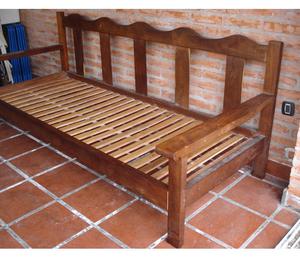 Sofa cama algarrobo, 3 cuerpos