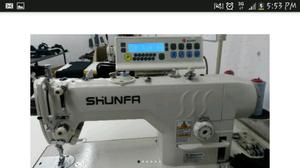 maquina recta industrial automática shunfa