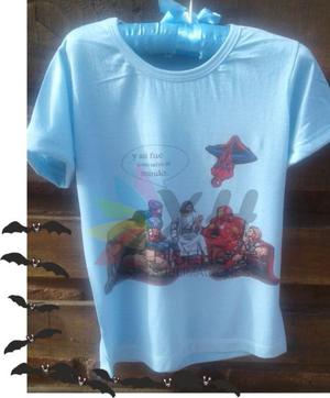 remeras para niños sublimadas