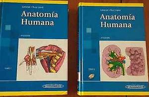 vendo 2 tomos Latarjet Anatomia(sin marcar) y Di fiore