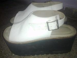 vendo hermosas sandalias n37 a 400 pesos cada una