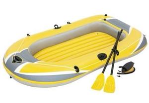 BOTE INFLABLE HYDRO-FORCE RAFT SET 2 PERSONAS INFLADOR REMOS