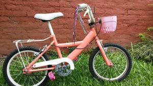 Bicicleta para niñas. Rodado 16.