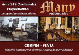 COMPRO MUEBLES ANTIGUOS Y OBJETOS DE ARTE