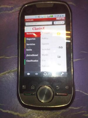 Celular Nextel I1 No Watsap Internet Tacitl Sms Android 1.4