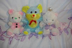 Combo 3 peluches