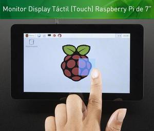 Display Oficial Raspberry E14 7pulg Tactil Pantalla Touch